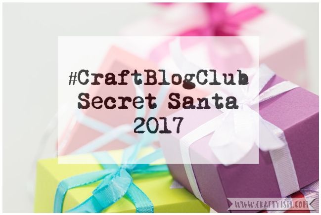 #CraftBlogClub Secret Santa 2017 title