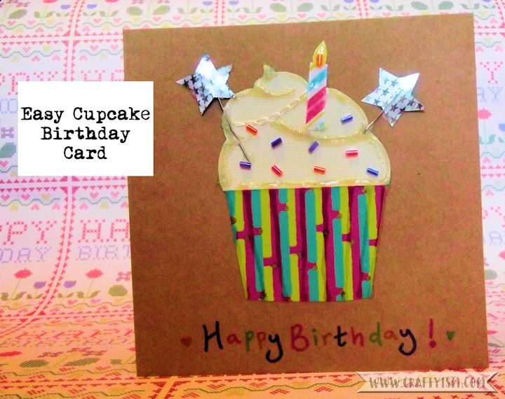How to Cupcake Birthday Card Intro
