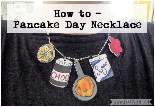 How to - Pancake Day craft title
