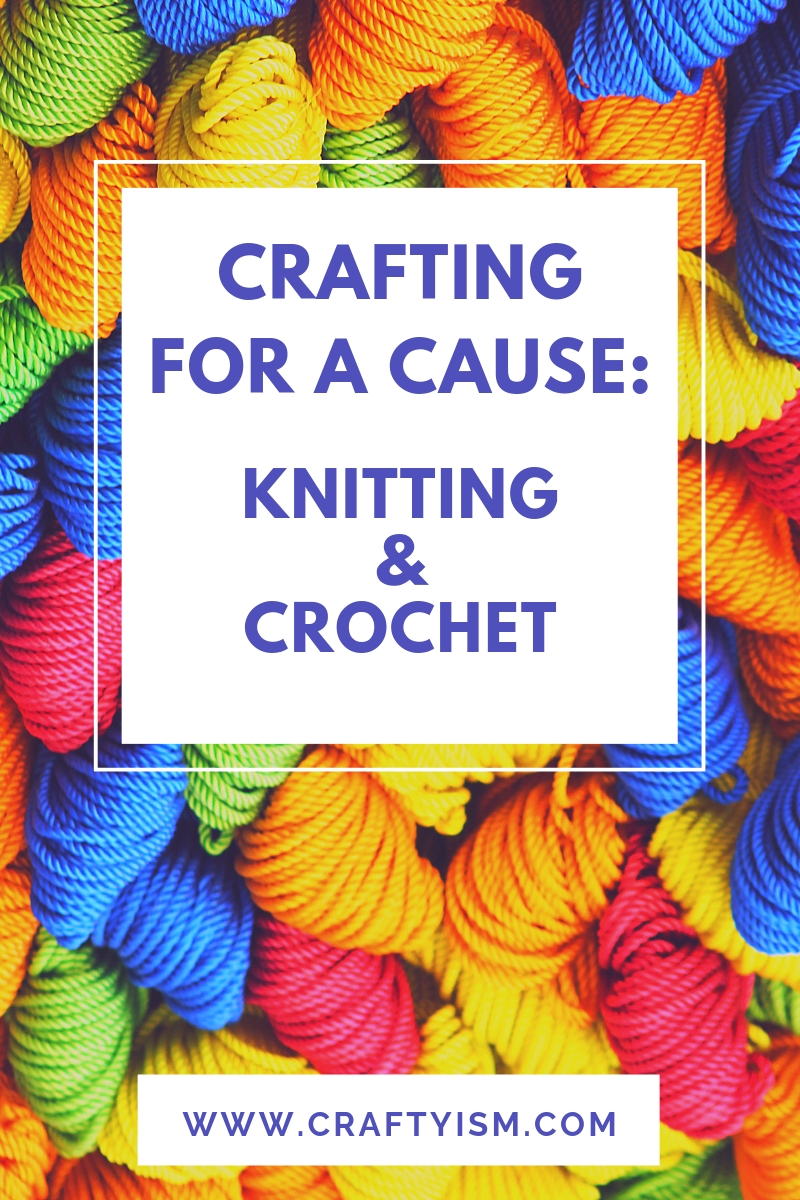 Craftyism - Charity Crafting: Knitting & Crochet | Title